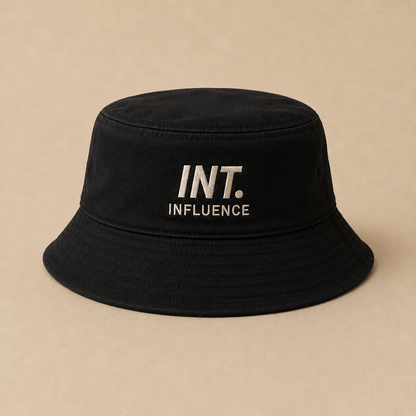 INT. Influence Signature Bucket Hat – Sand Beige